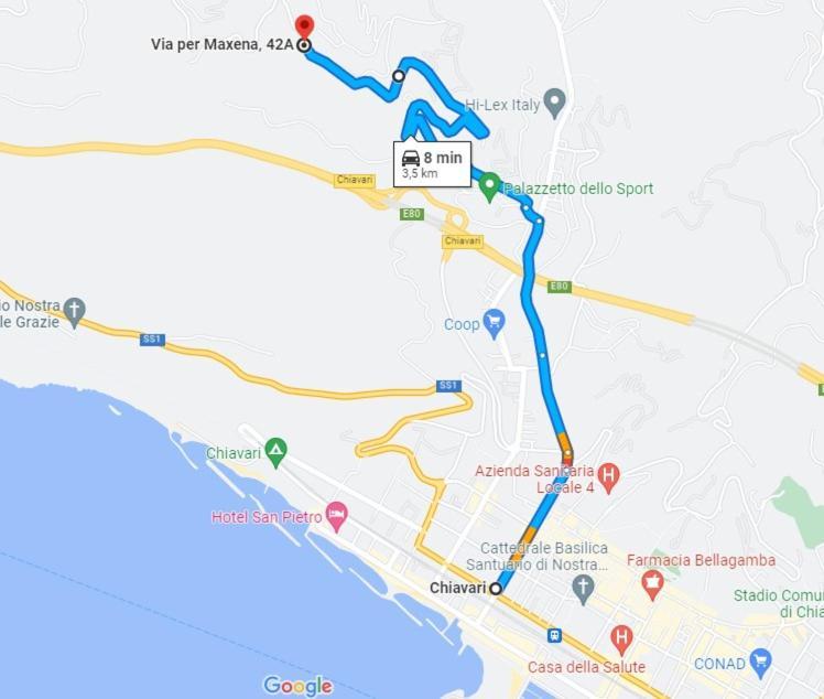 Dalla Franca Ξενοδοχείο Chiavari Εξωτερικό φωτογραφία